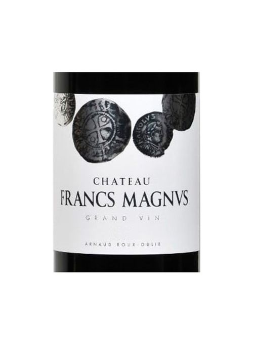 Vinho Château Francs Magnus Arnaud Roux Oulie Bordeaux Superieur 2018 Tinto França 750ml