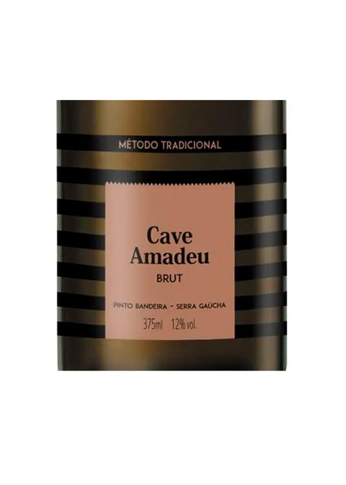 Espumante Cave Geisse Amadeu Brut Brasil 375ml