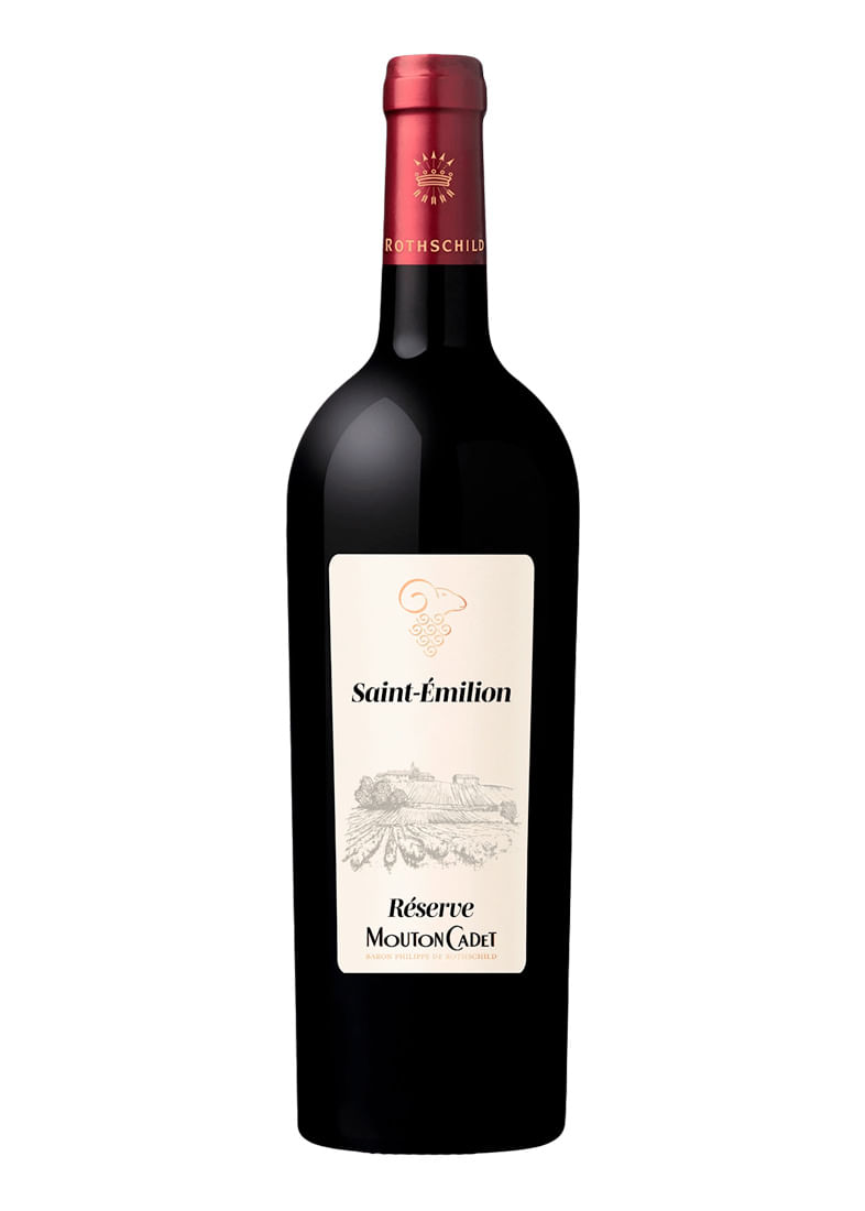 Vinho Tinto Francês Baron de Rothschild Mouton Cadet Réserve 750ml