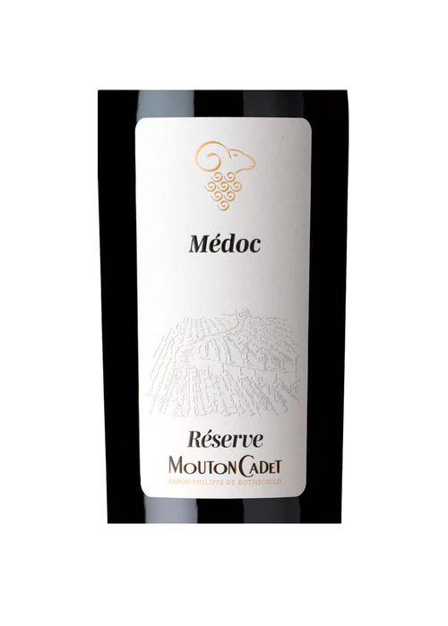 Vinho Mouton Cadet Réserve Médoc 2019 Tinto França 750ml