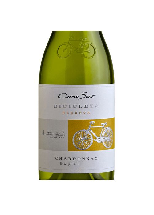 Vinho Cono Sur Bicicleta Reserva Chardonnay 2023 Branco Chile 750ml