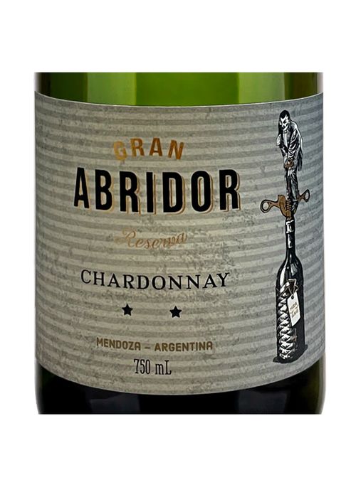 Vinho Gran Abridor Chardonnay Reserva 2022 Branco Argentina 750ml