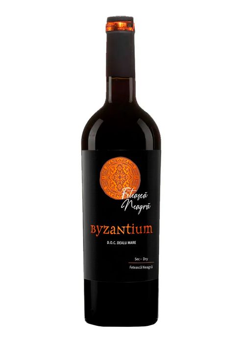 Vinho Byzantium Feteasca Neagra DOC 2019 Tinto Romênia 750ml