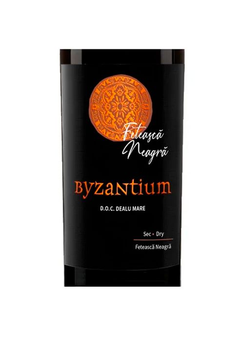 Vinho Byzantium Feteasca Neagra DOC 2019 Tinto Romênia 750ml