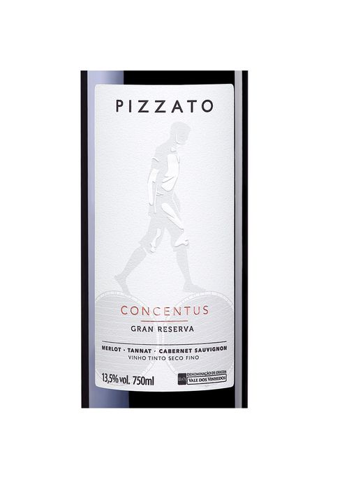 Vinho Pizzato Concentus Gran Reserva 2021 Tinto Brasil 750ml