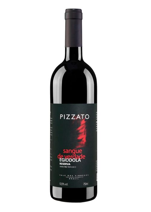 Vinho Pizzato Egiodola Reserva 2021 Tinto Brasil 750ml