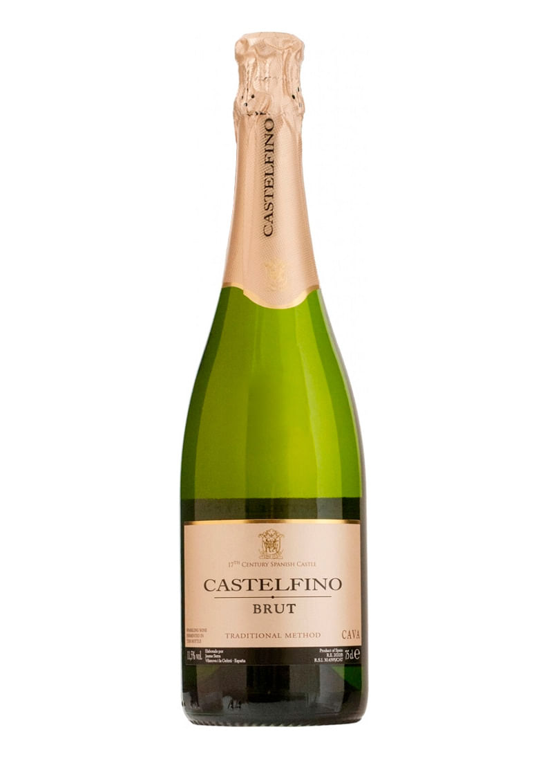 Espumante Cava Castelfino Brut Branco 750ml