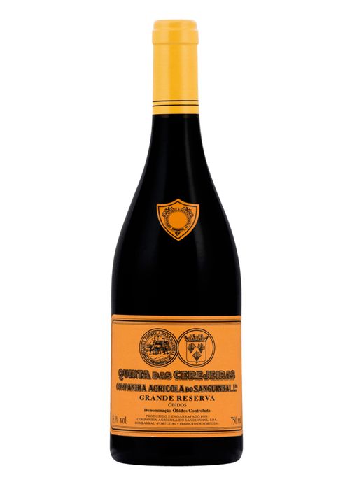 Vinho Quinta das Cerejeiras Grande Reserva Óbidos DOC 2016 Tinto Portugal 750ml