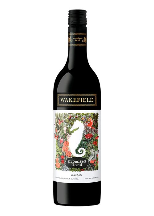 Vinho Wakefield Promised Land Merlot 2021 Tinto Austrália 750ml