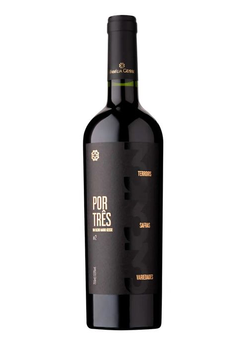 Vinho Mario Geisse Por Três 2022 Tinto Chile 750ml