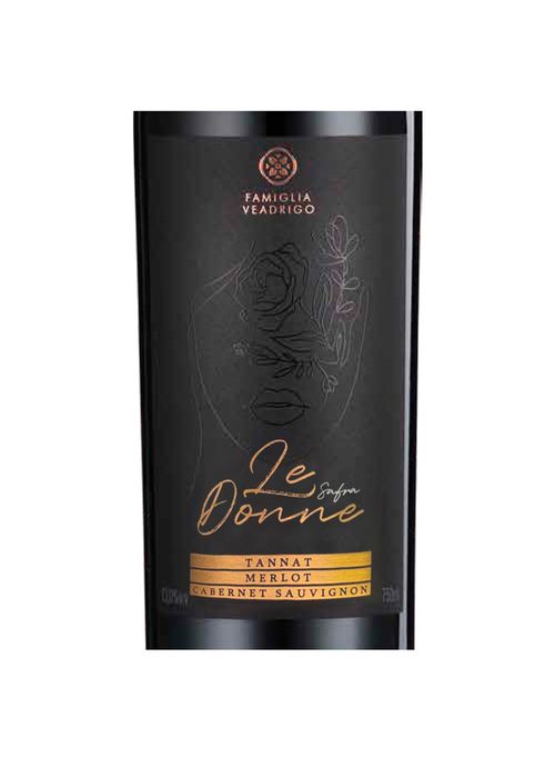 Vinho Famiglia Veadrigo Le Donne Blend 2022 Tinto Brasil 750ml