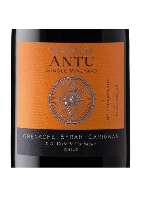 Vinho Montgras Antu Single Vineyard Blend 2019 Tinto Chile 750ml