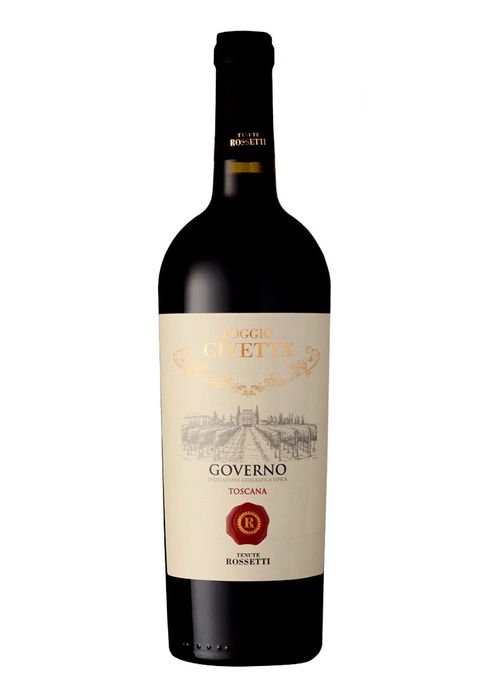 Vinho Poggio Civetta Governo Toscana IGT 2020 Tinto Itália 750ml