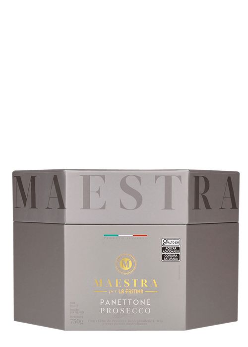 Panetone La Pastina Italiano Prosecco com Uva Passa 750g 024983