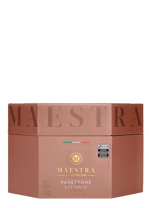 Panetone La Pastina Italiano Gianduia 750g 025678