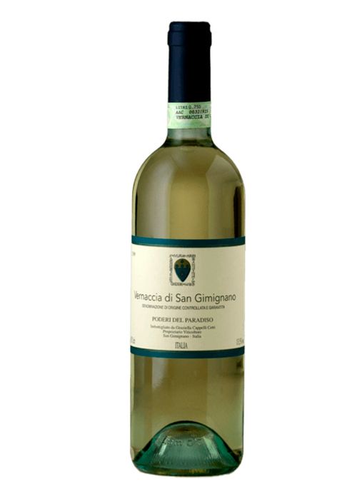 Vinho Vernaccia di San Gimignano DOCG Poderi Del Paradiso 2022 Branco Itália 750ml