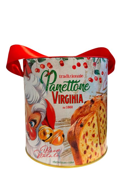 Panetone Virginia Tradicional Papai Noel Lata 750g