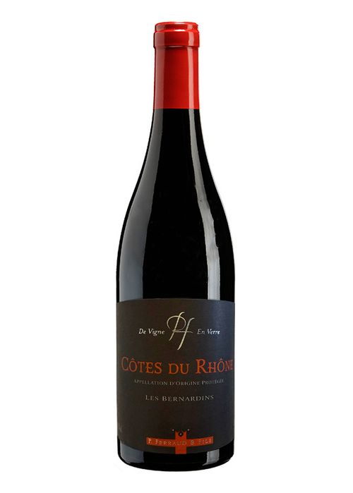 Vinho Côtes du Rhône P. Ferraud Les Bernardins Tinto 2022 França 750ml