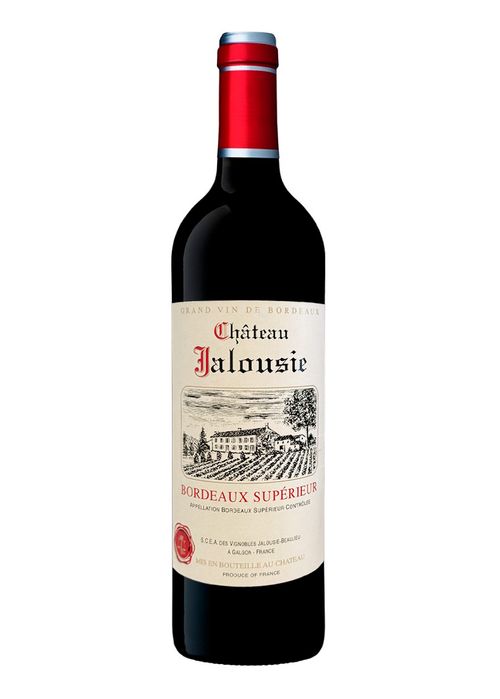 Vinho Château Jalousie Bordeaux Supérieur 2021 Tinto França 750ml