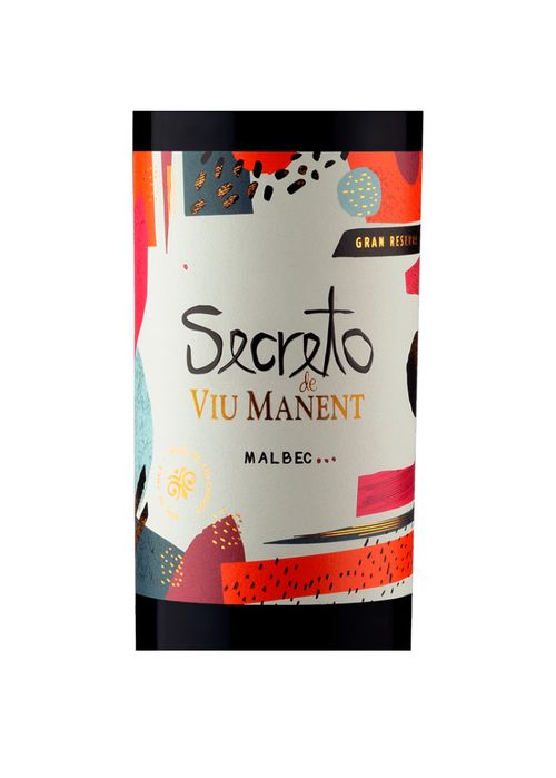 Vinho Viu Manent Secreto Gran Reserva Malbec 2021 Tinto Chile 750ml