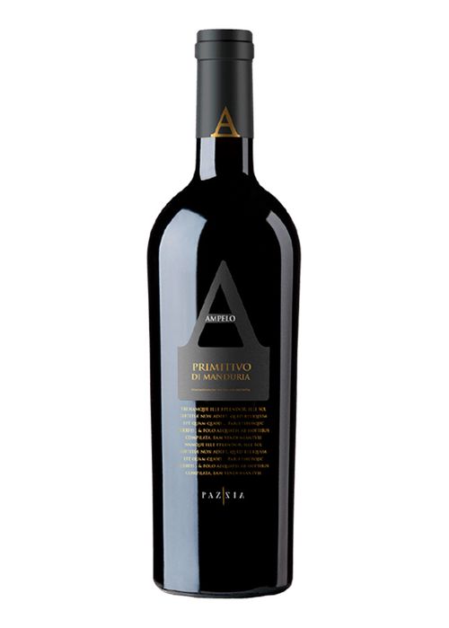 Vinho Primitivo di Manduria Pazzia Ampelo DOP 2021 Tinto Itália 750ml