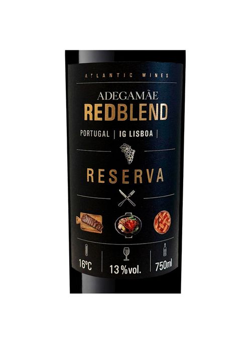 Vinho Adega Mãe Redblend Reserva 2023 Tinto Portugal 750ml