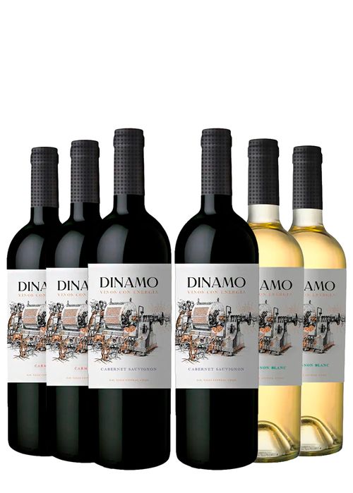 Kit Dinamo (2 Cabernet + 2 Carménère + 2 Sauvignon)