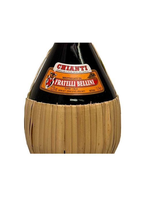 Vinho Chianti Fratelli Bellini Palha Toscana DOCG 2023 Tinto Itália 1000ml