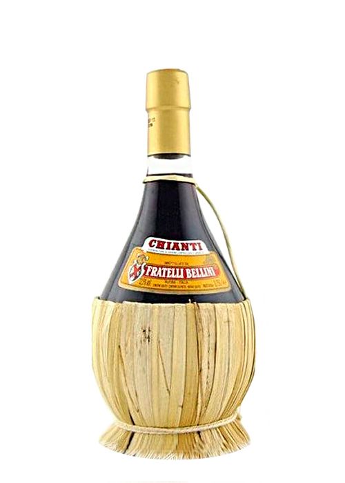 Vinho Chianti Fratelli Bellini Palha Toscana DOCG 2023 Tinto Itália 500ml