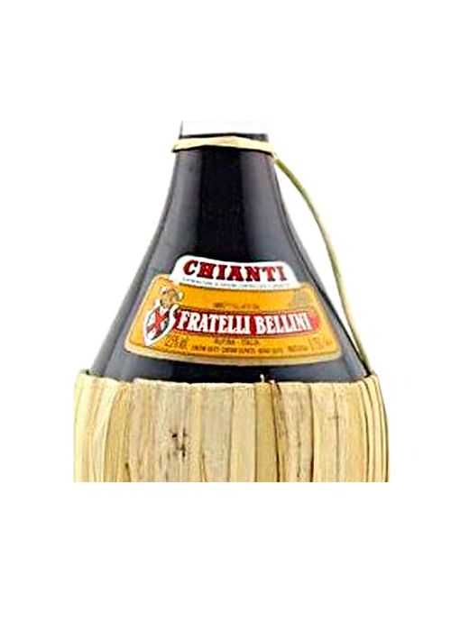 Vinho Chianti Fratelli Bellini Palha Toscana DOCG 2023 Tinto Itália 500ml