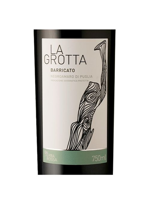 Vinho Negroamaro di Puglia IGP Dai Terra Rossa La Grotta Barricato 2021 Tinto Itália 750ml