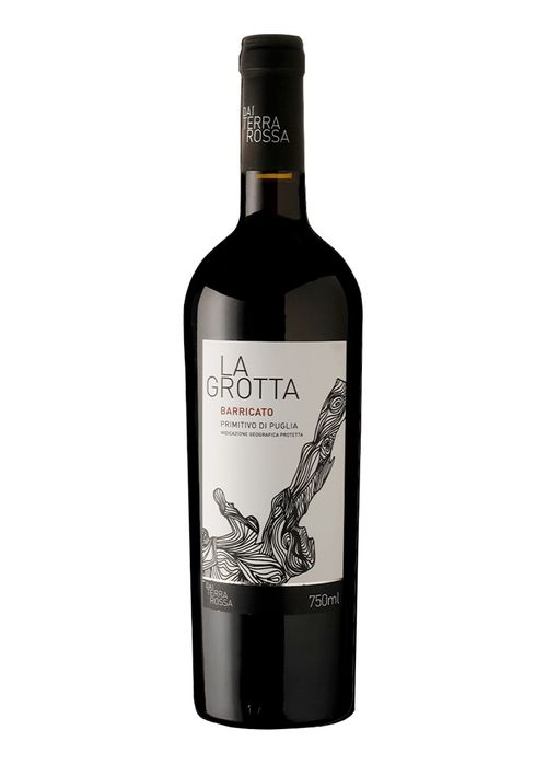 Vinho Primitivo di Puglia IGP Dai Terra Rossa La Grotta Barricato 2021 Tinto Itália 750ml