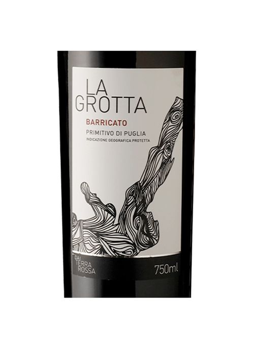 Vinho Primitivo di Puglia IGP Dai Terra Rossa La Grotta Barricato 2021 Tinto Itália 750ml