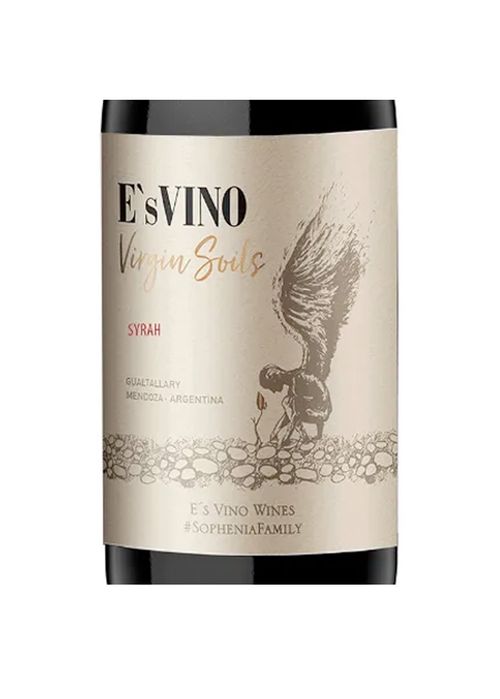 Vinho Sophenia E's Vino Virgin Soils Syrah 2020 Tinto Argentina 750ml
