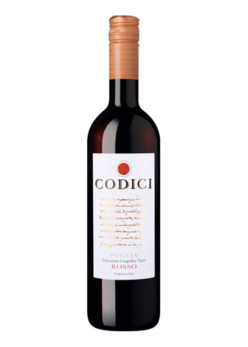 Vinho Codici Puglia Rosso 2021 Tinto Itália 750ml