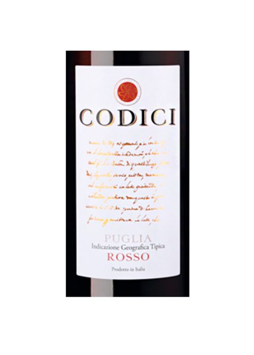 Vinho Codici Puglia Rosso 2021 Tinto Itália 750ml