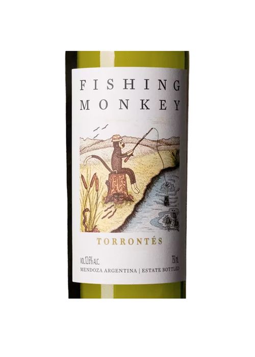 Vinho Fishing Monkey Torrontés 2024 Branco Argentina 750ml