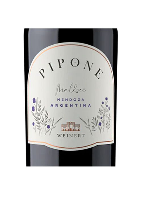 Vinho Weinert Pipone Malbec 2024 Tinto Argentina 750ml