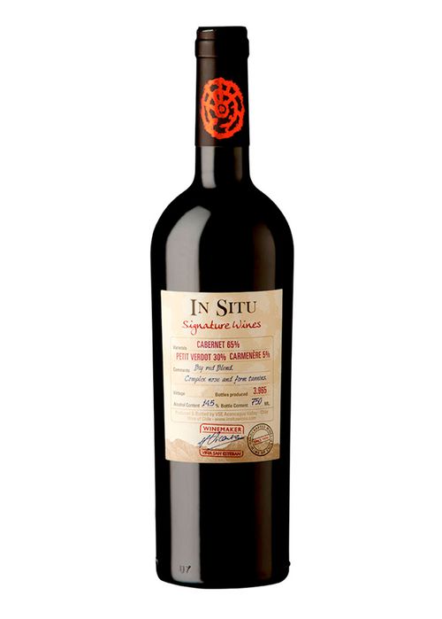 Vinho In Situ Signature Cabernet Petit Verdot Carménère 2021 Tinto Chile 750ml