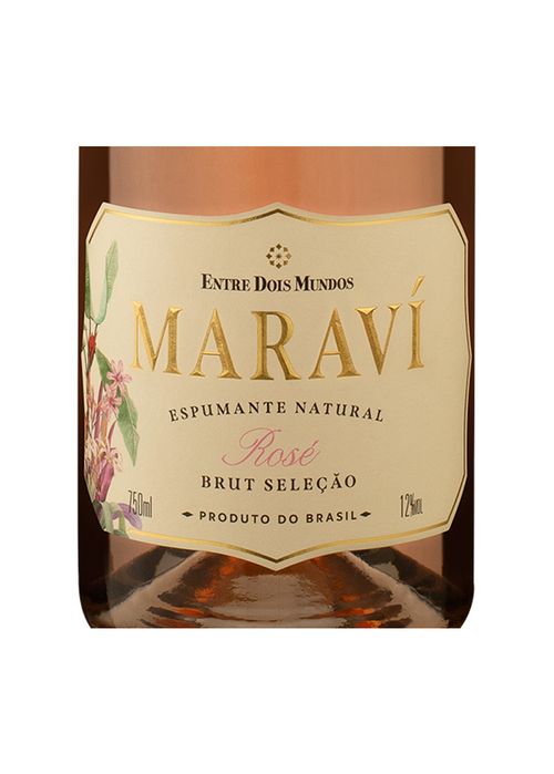 Espumante Maraví Seleção Brut Rosé Brasil 750ml