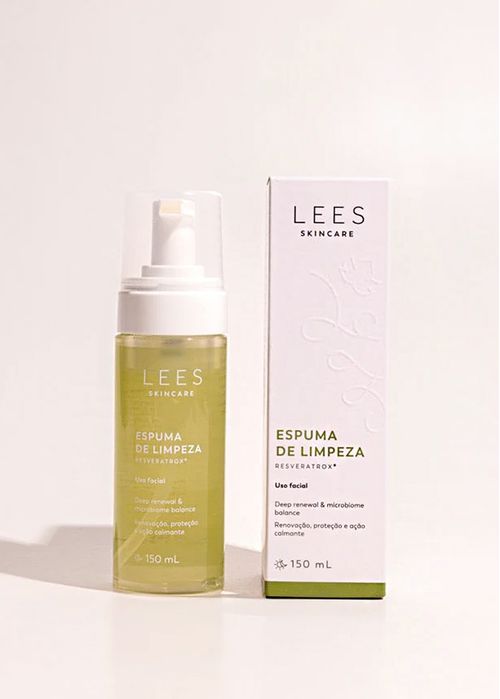 LEES Espuma de Limpeza Resveratrox 150ml