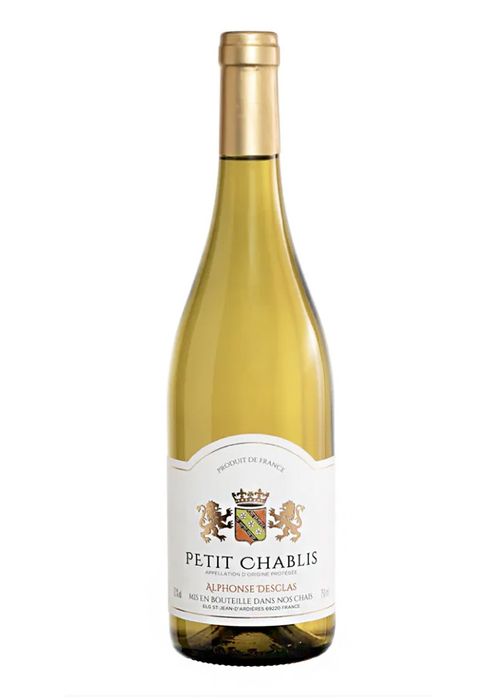 Vinho Alphonse Desclas Petit Chablis 2024 Branco França 750ml