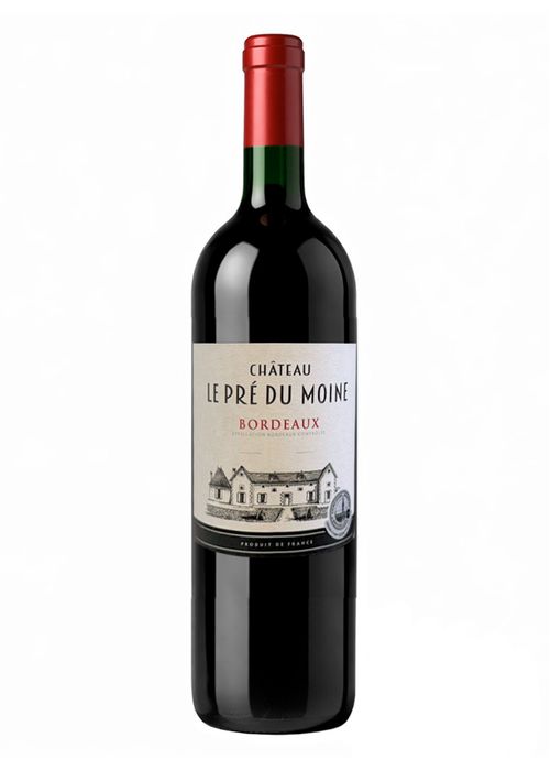 Vinho Château Le Pré du Moine Bordeaux 2022 Tinto França 750ml