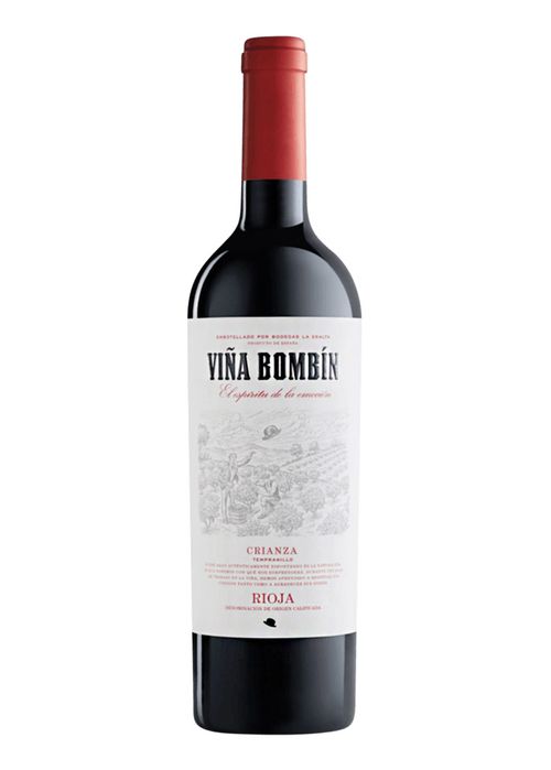 Vinho Bodega La Eralta Viña Bombín Crianza Rioja 2018 Tinto Espanha 750ml