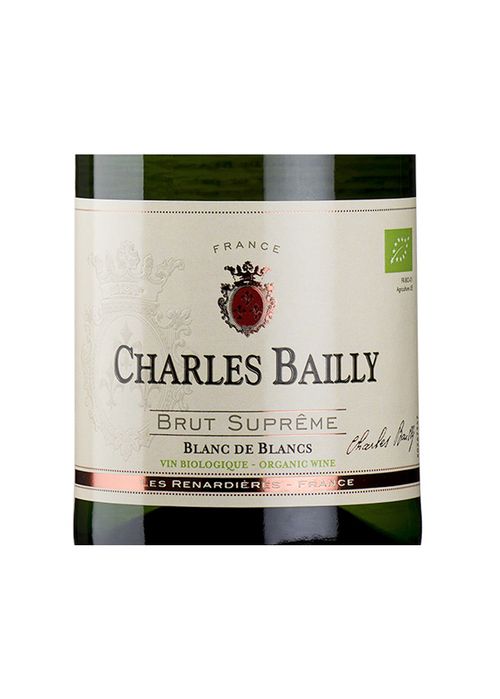 Espumante Charles Bailly Blanc de Blancs Brut Supreme Borgonha França 750ml
