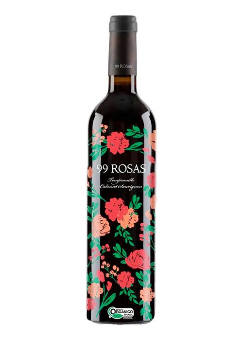 Vinho Dominio de Punctum 99 Rosas Tempranillo Cabernet Edição Especial La Mancha 2022 Tinto Espanha 750ml