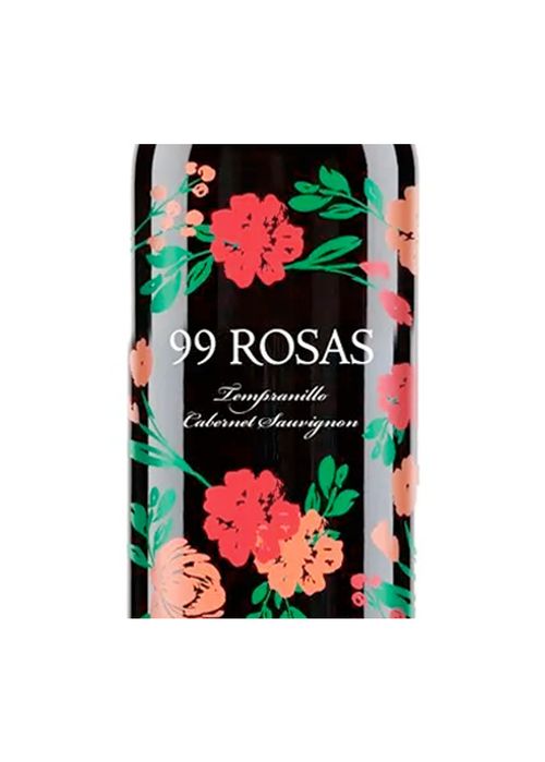 Vinho Dominio de Punctum 99 Rosas Tempranillo Cabernet Edição Especial La Mancha 2022 Tinto Espanha 750ml