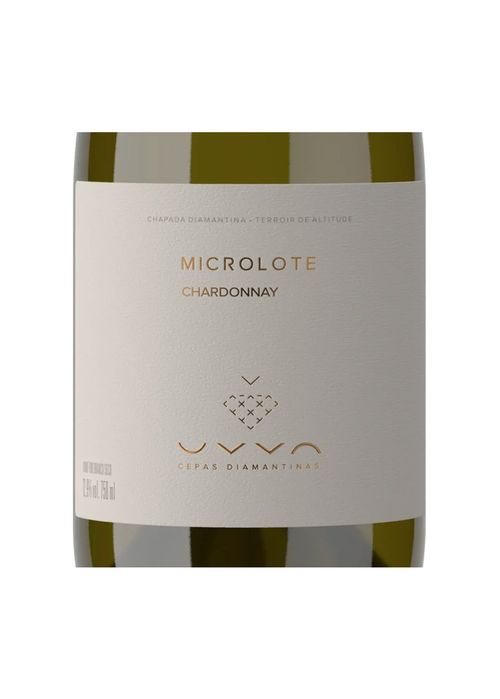 Vinho Uvva Microlote Chardonnay Chapada Diamantina 2024 Branco Brasil 750ml