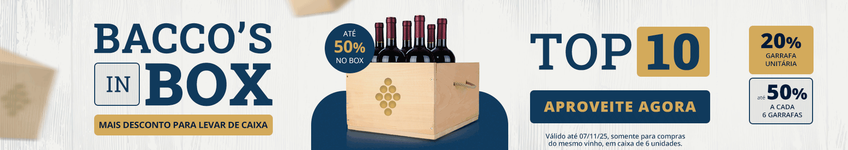 Bacco's in Box TOP 10