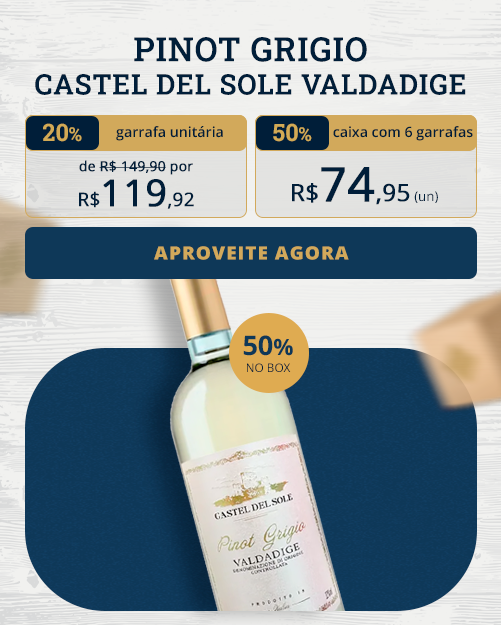 Pinot Grigio Castel del Sole Valdadige 2023 Branco Itália 750ml